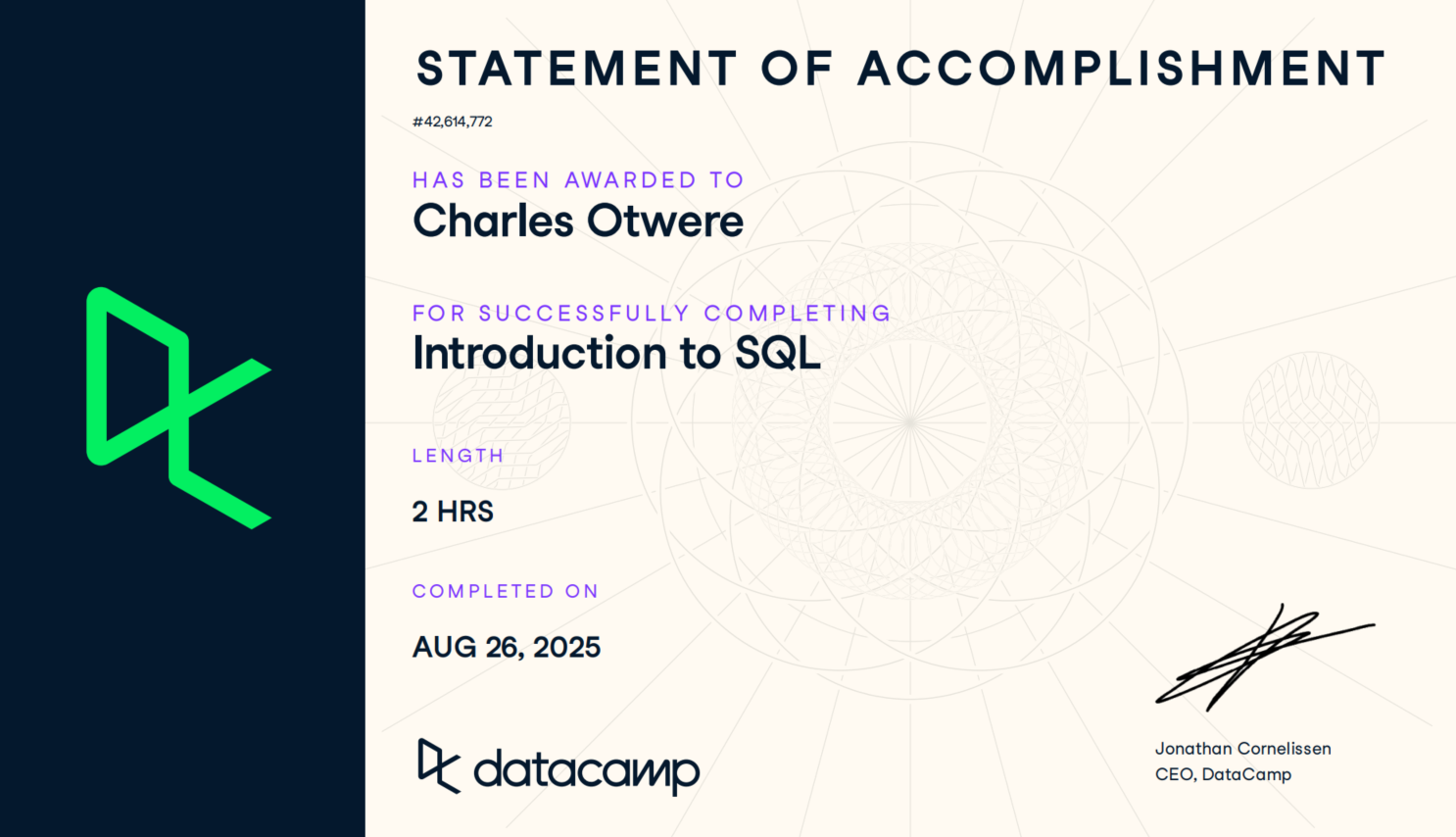 Introduction to SQL