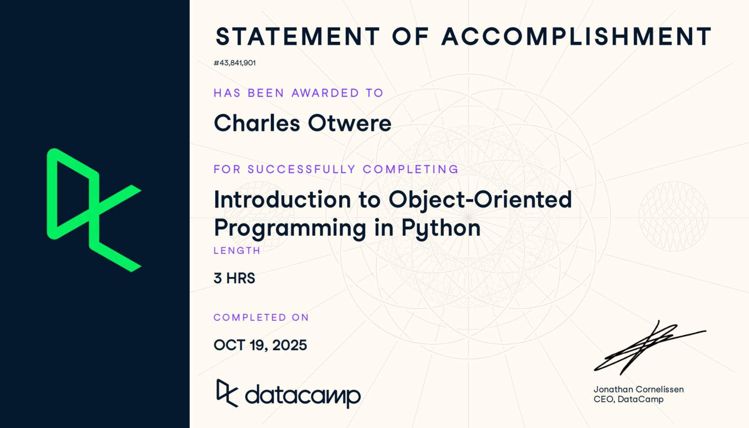 Introduction to Object-Oriented Programming