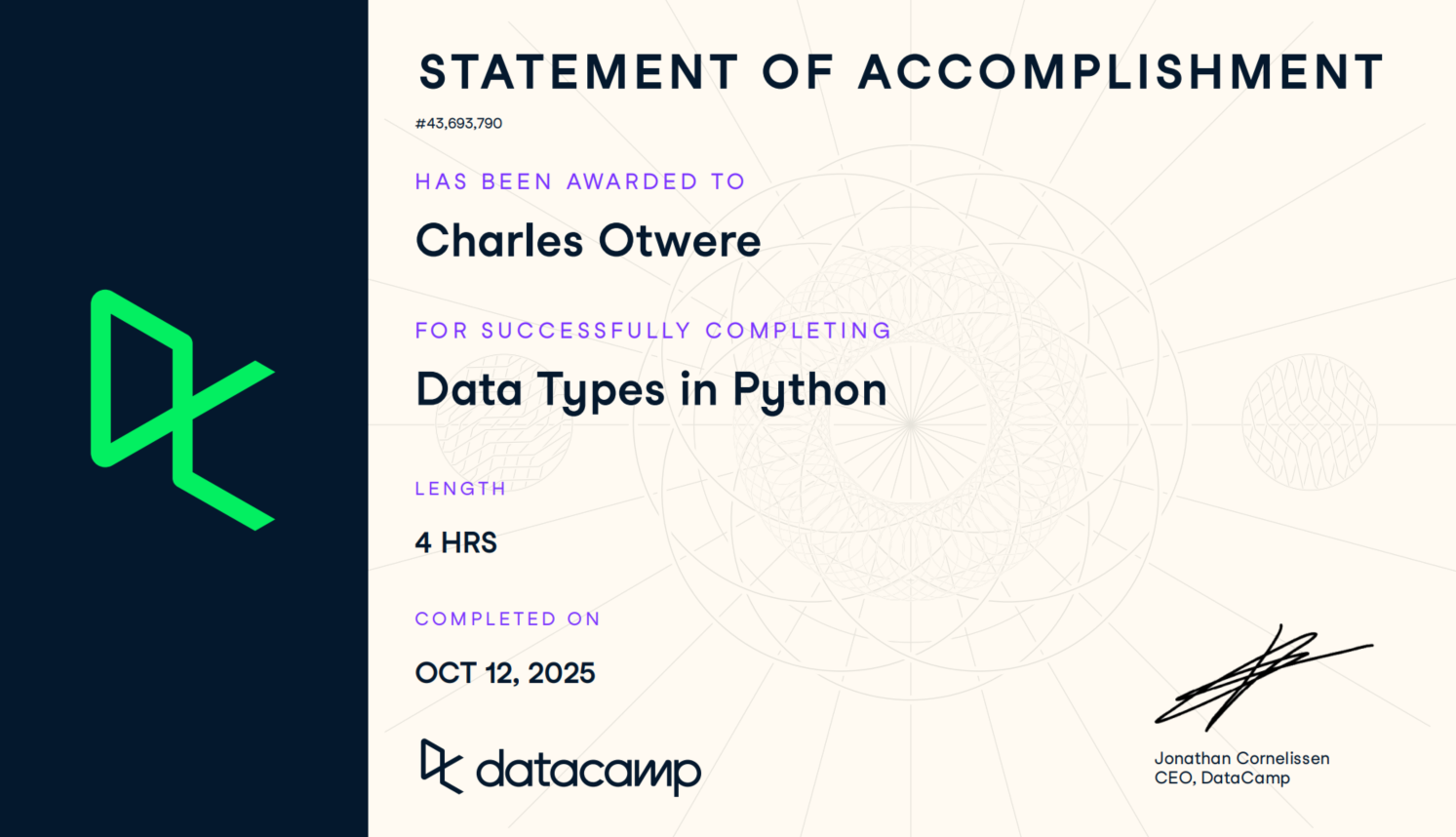 Data Types in Python